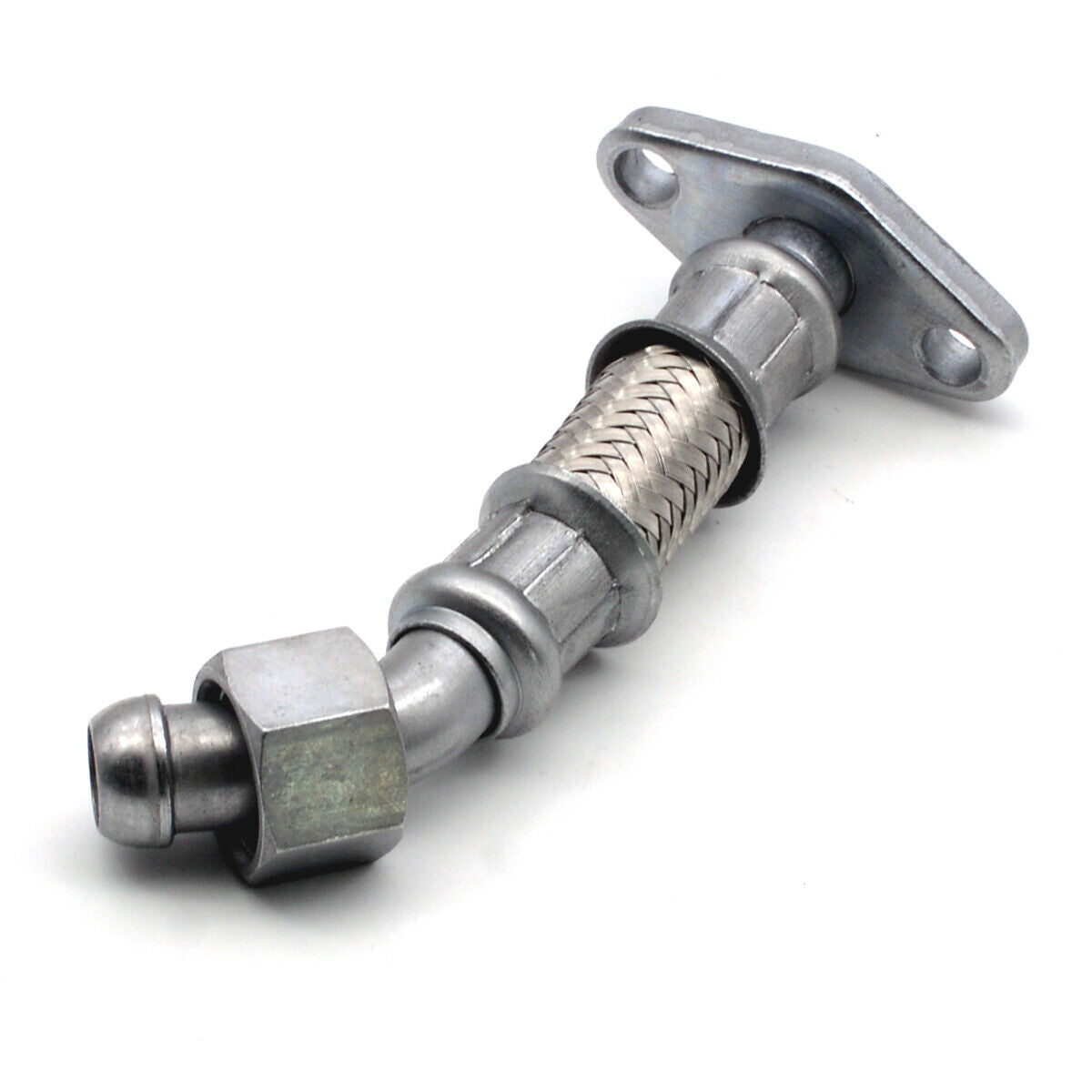 Turbocharger oil line return cable with clip suitable for Volkswagen Beetle, for Golf , for Jetta
