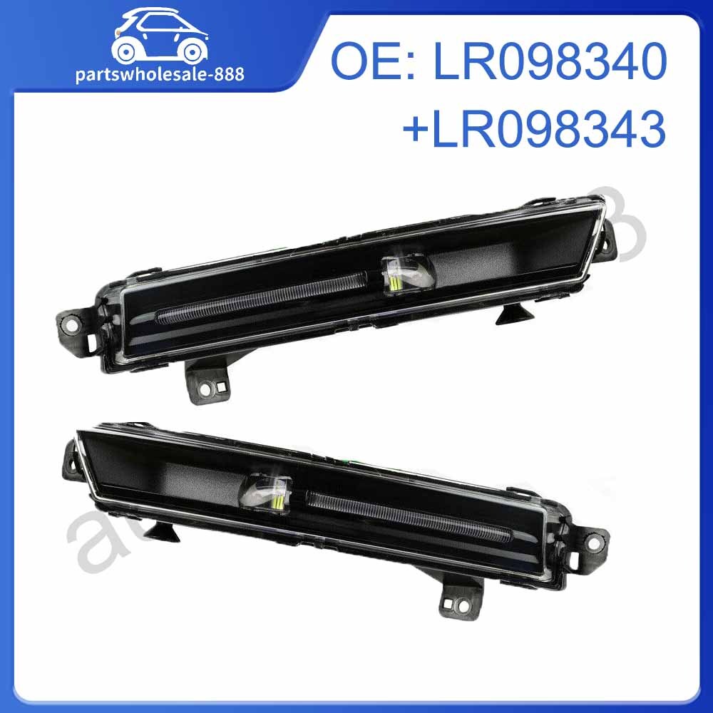 The left LED fog light on the front bumper is suitable for the 2018-2019 for Range Rover Sport.