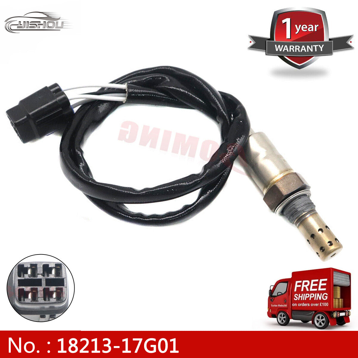 Oxygen (O2) sensor compatible with for SUZUKI V-STROM 650 DL650A DL650AL3 18213-17G01 (new)