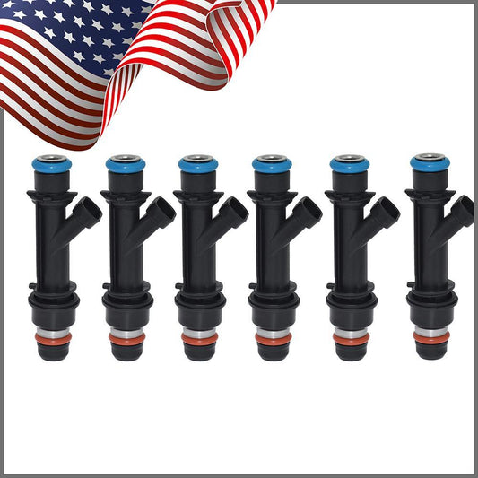 6x Fuel Injectors For 2004-07 for Chevrolet Colorado for GMC for Canyon 2.8L 2.9L 3.5L 3.7L