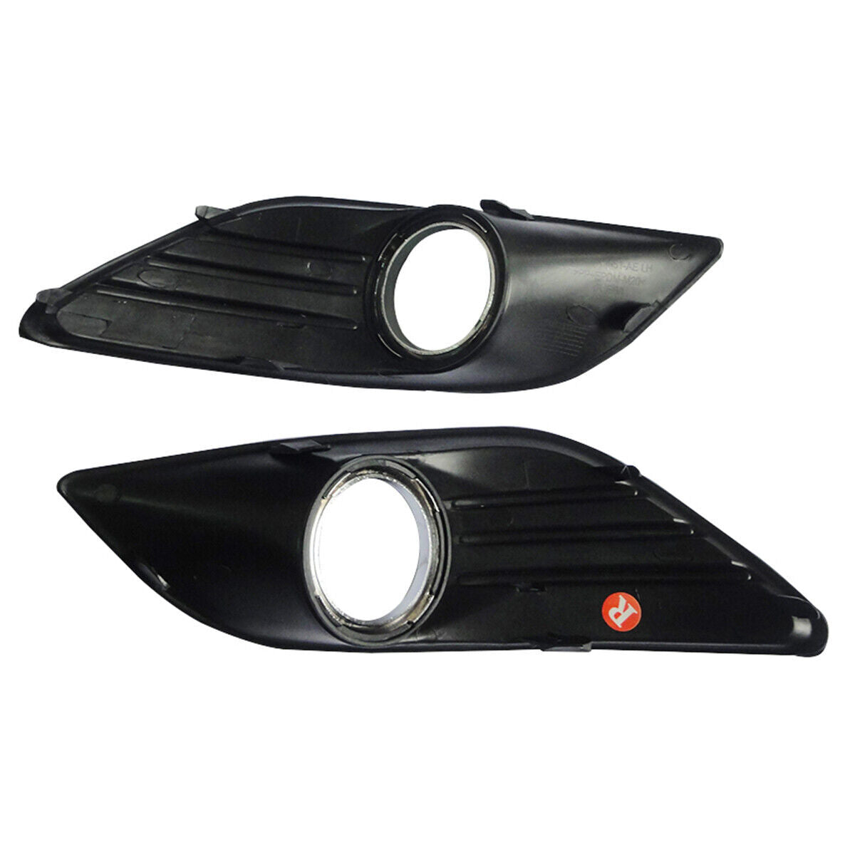 Pair Front Bumper Fog Lights Lamps w/ Cover Bezel Trim for Ford Focus 2009-2011