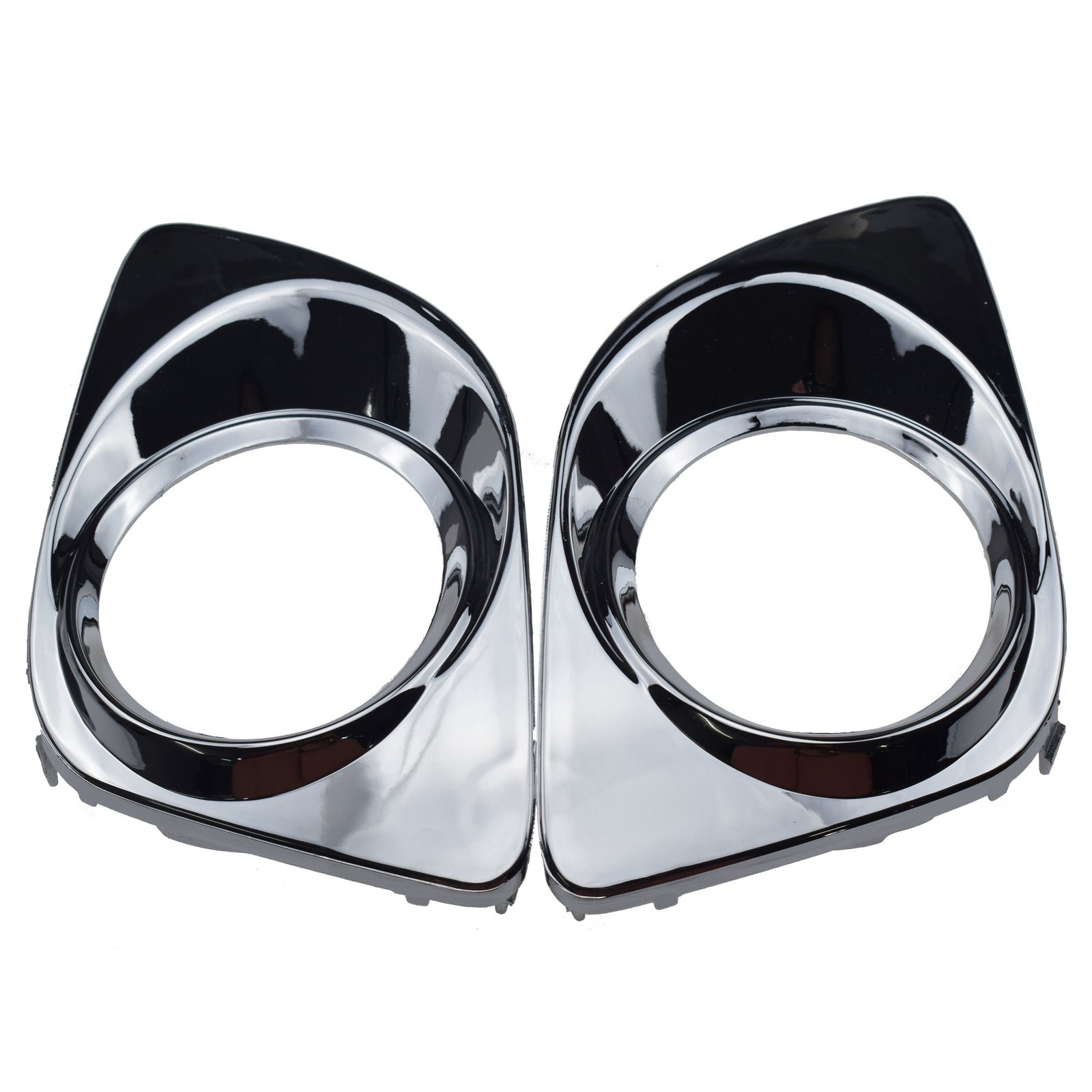 Chrome Fog Light Trim Cover Pair 521270T010 Left Right for Toyota Venza