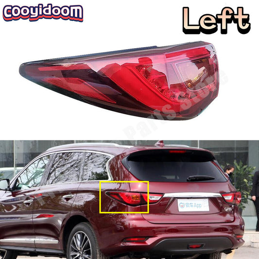 LED Tail Light Rear Turn Signal Lamp Left Outside for Infiniti QX60 2016-2020
