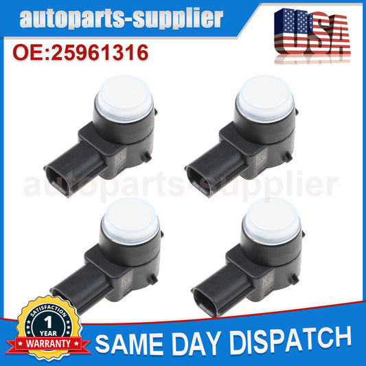 4-piece reverse backup parking bumper sensor for Chevrolet for GMC , for Cadillac , for Buick 25961316