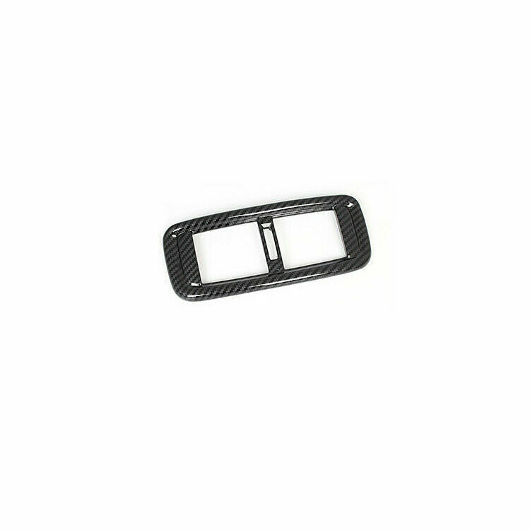 Rear Air Outlet Vent Frame Trim 1 for Honda CRV CR-V 2017-2022 ABS Carbon Fiber