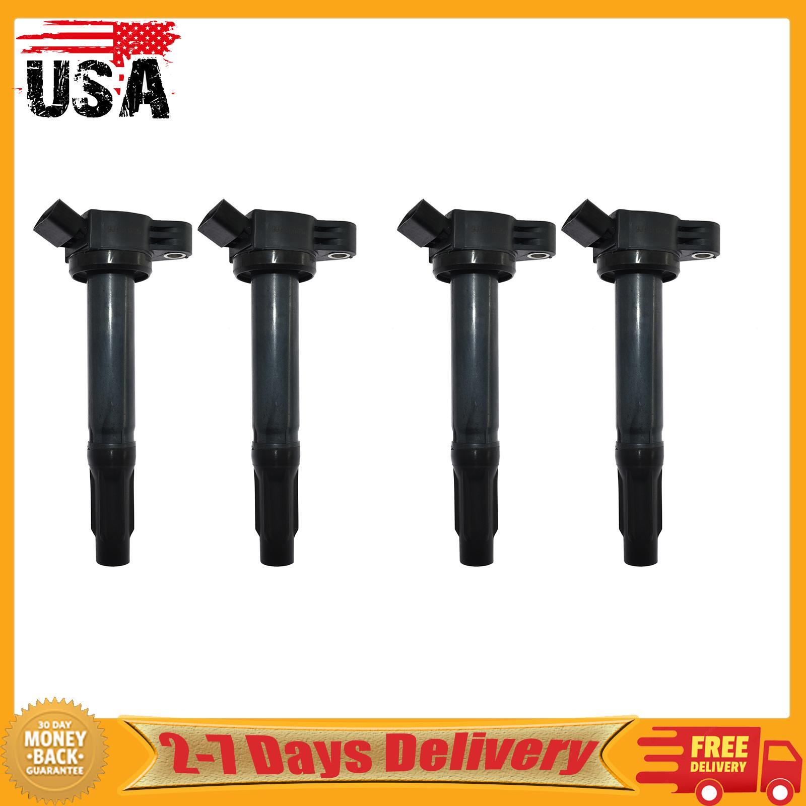 4x Ignition Coils 90919-02251 For 2010-2021 for Toyota for Camry 4Runner for Lexus ES350