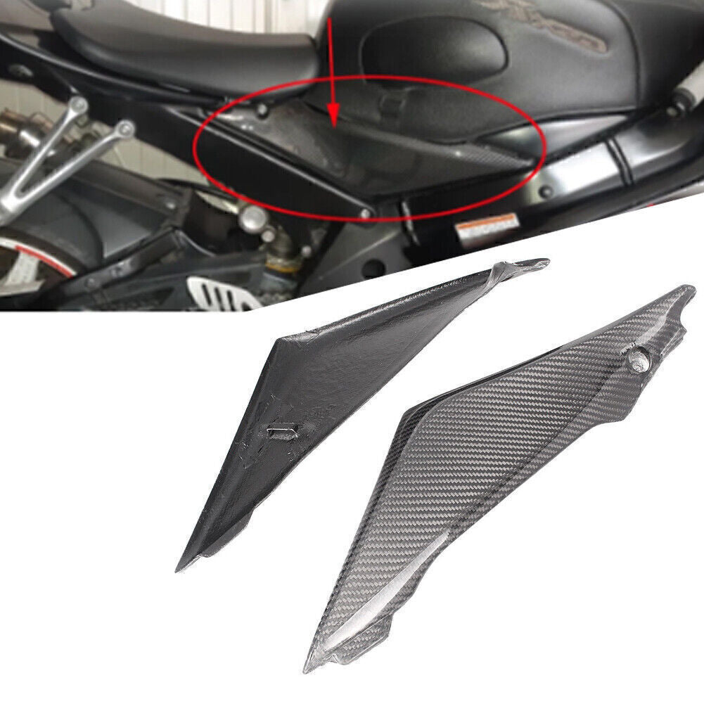 Side Fuel Tank Panel Cover Fairings Carbon Fiber for Suzuki GSXR1000 2005-2006