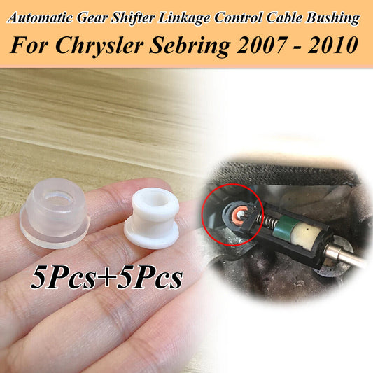 10X Gear Shifter Linkage Control Cable Bushing for Chrysler Sebring 2007 - 2010