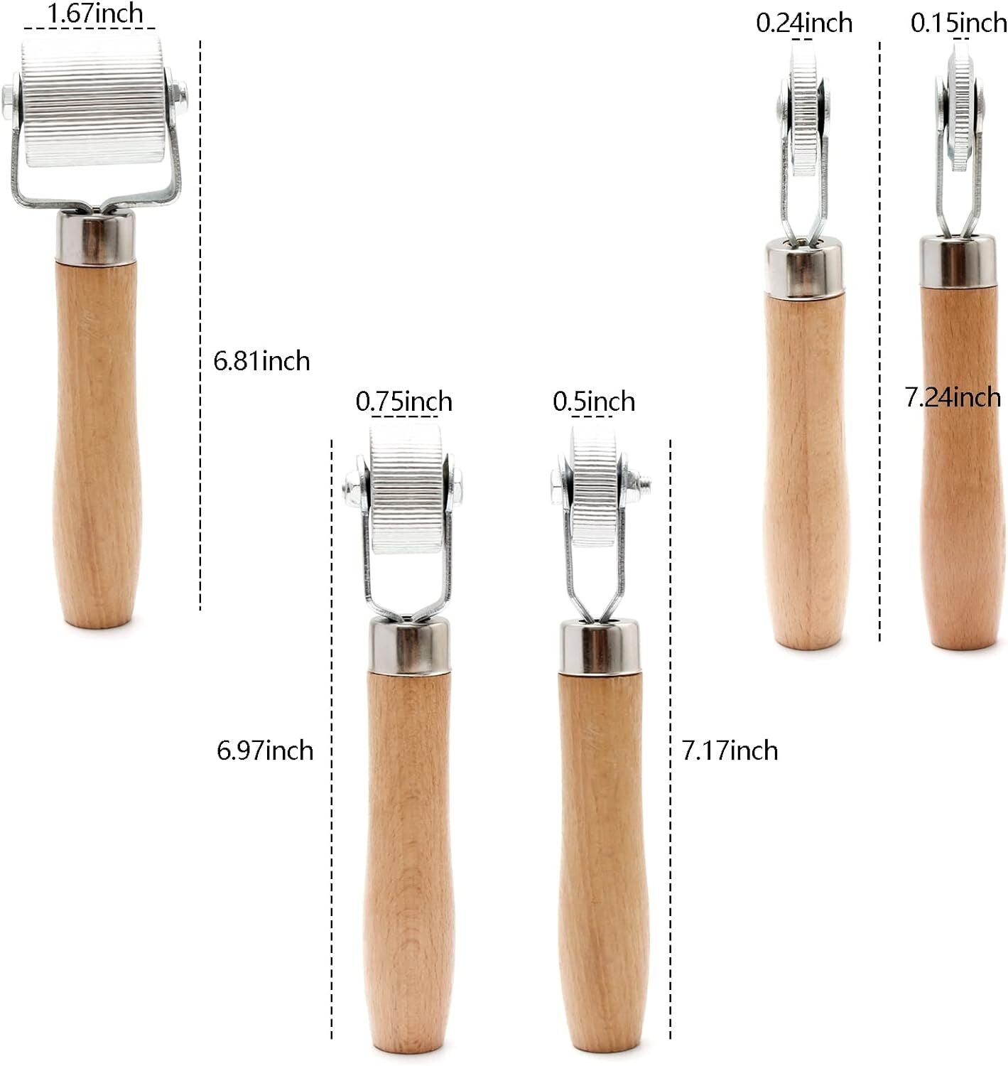 5-piece car soundproofing hand roller smoothing tool sound insulation rolling