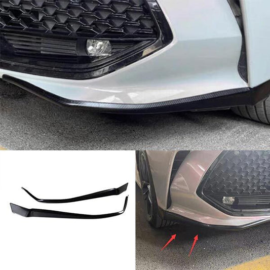 2019-2022 Splitter Spoiler Trim Carbon Fiber for Toyota for Avalon Front Bumper Lip