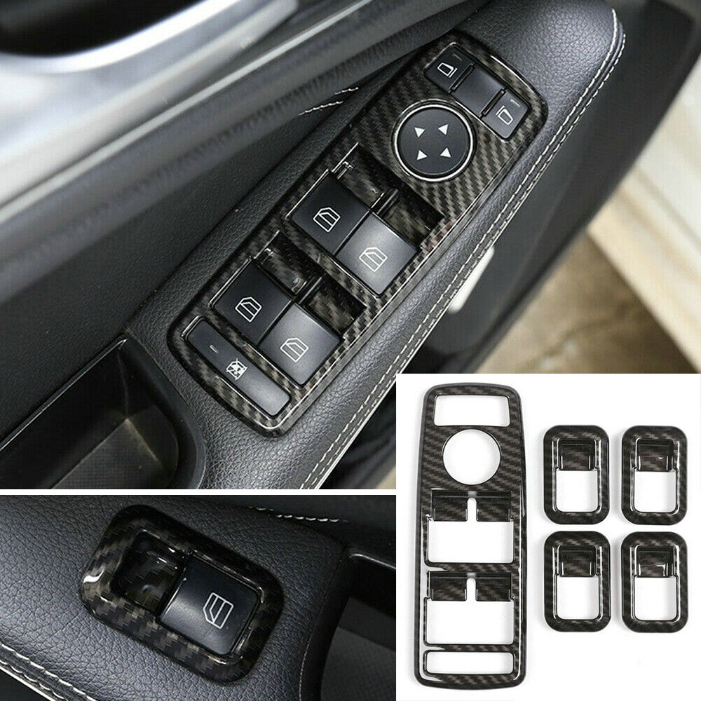 ABS Window Lift Switch Button Cover for Benz A B C E GL ML GLK CLA GLA GLS Class