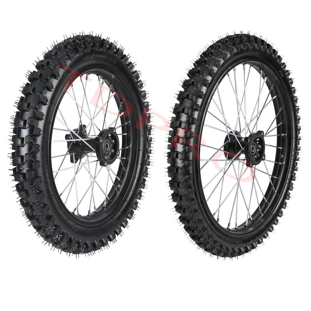 19-inch + 16-inch wheels 70/100-19 90/100-16 tires rims dirt pit bicycle SSR 150cc 140cc 160cc