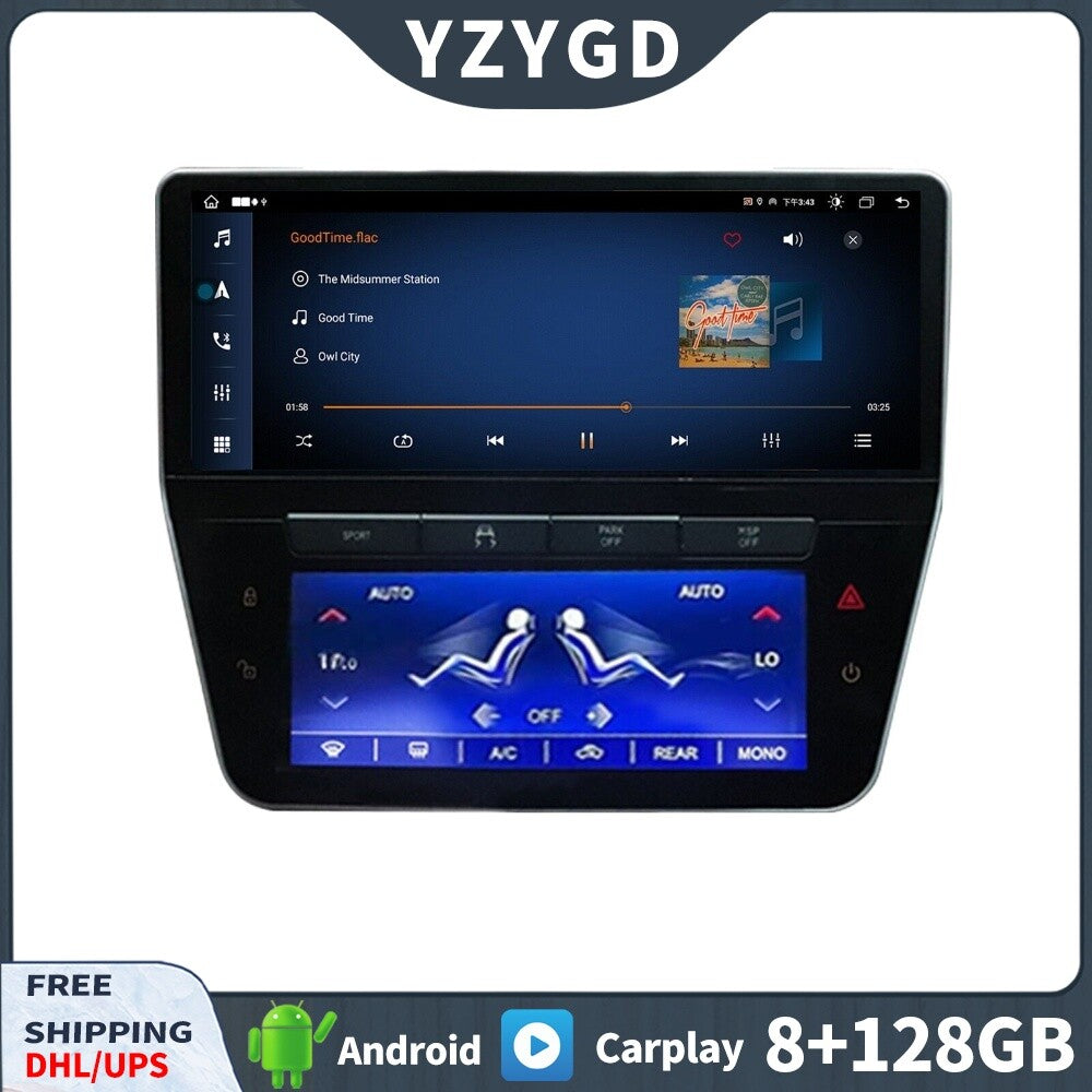 for Maserati Quattroporte 2013-2020 Stereo CarPlay Car Radio Receiver Screen