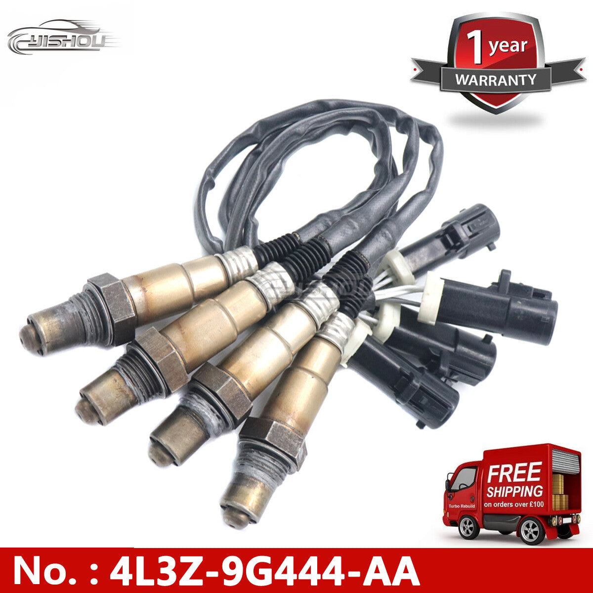 4-piece 234-4401 upstream/downstream oxygen sensor for Ford F-150 04-08 for Lincoln Mark