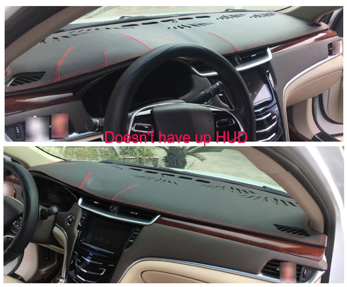 1X PU leather Dashboard Dash Mat Non-slip DashMat Shade for Cadillac XTS 2016-21