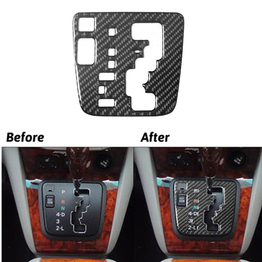 Carbon Fiber Gear Shift Cover Trim for LEXUS RX330 2004-2006 RX350 2006-2009