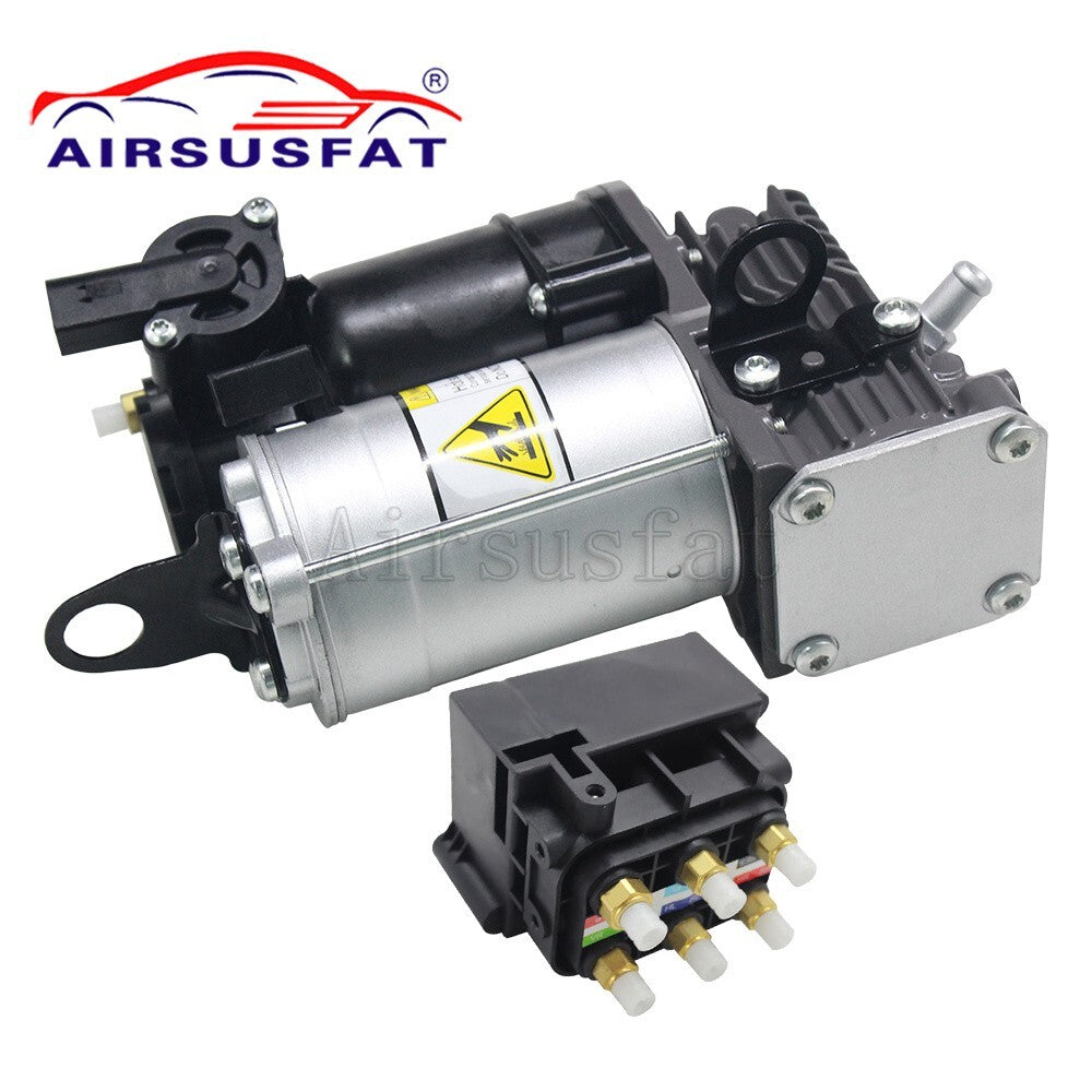 Air suspension compressor pump and valve for seat suitable for Mercedes W251 V251 R class