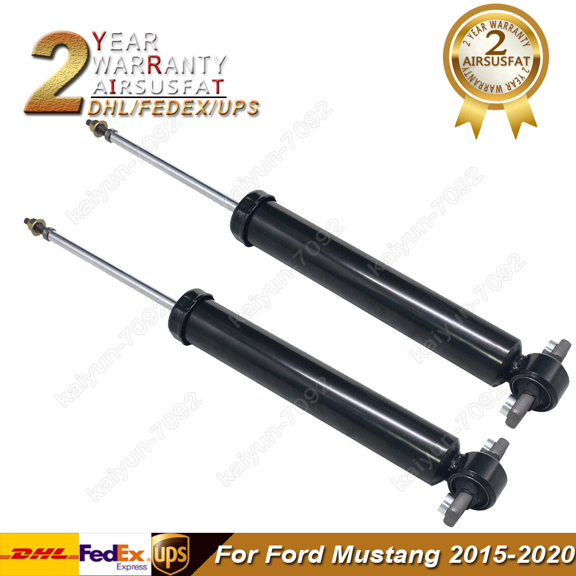 2x Rear Air Suspension Shock Absorber Core for Ford for Mustang 2015-2020 JR3Z18124B