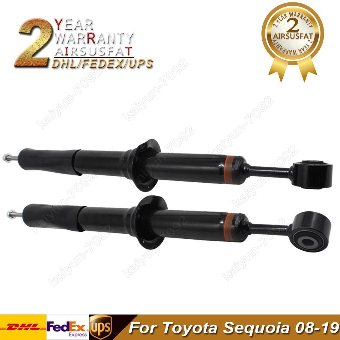 Pair for Toyota Sequoia 08-19 Front R+L Air Suspension Shock W/ADS 48510-34040