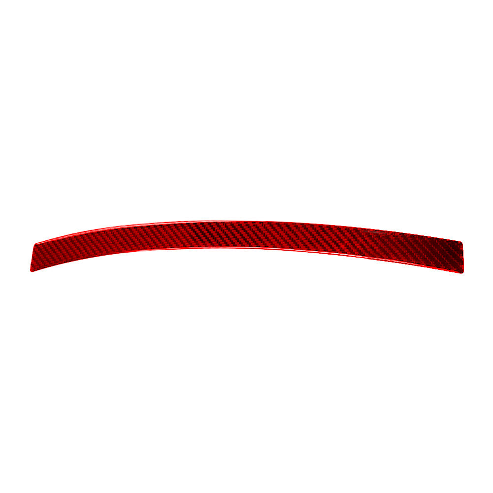 Red Carbon Fiber Passenger Strip Cover Trim for Chevrolet for Cruze 2009-2015