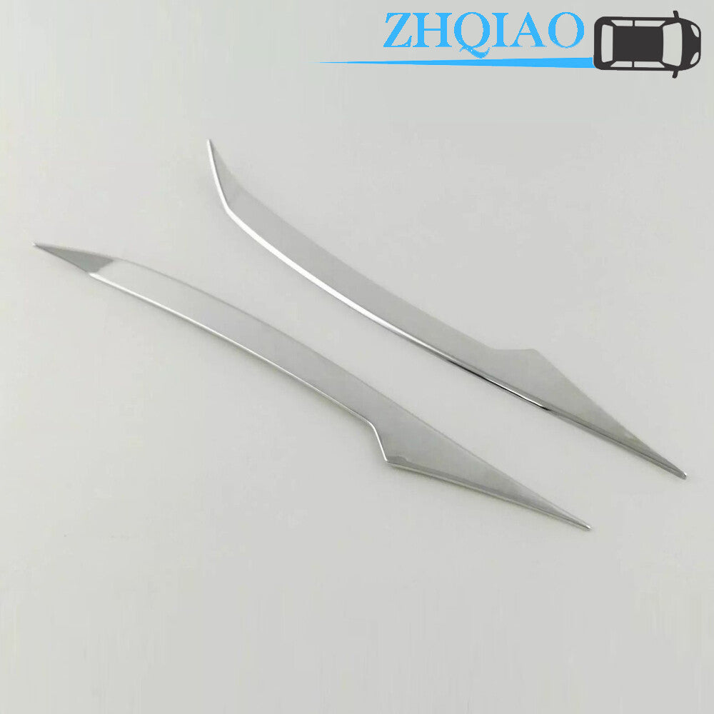 ABS Chrome Headlight Lamp Trim Cover Fits for Toyota RAV4 2016-2018