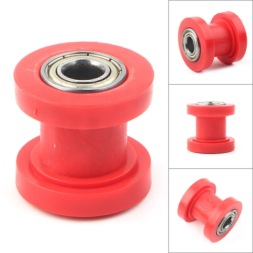 For Pit Dirt for Mini Bike Moto ATV 10mm Chain Roller Slider Tensioner Wheel Guide