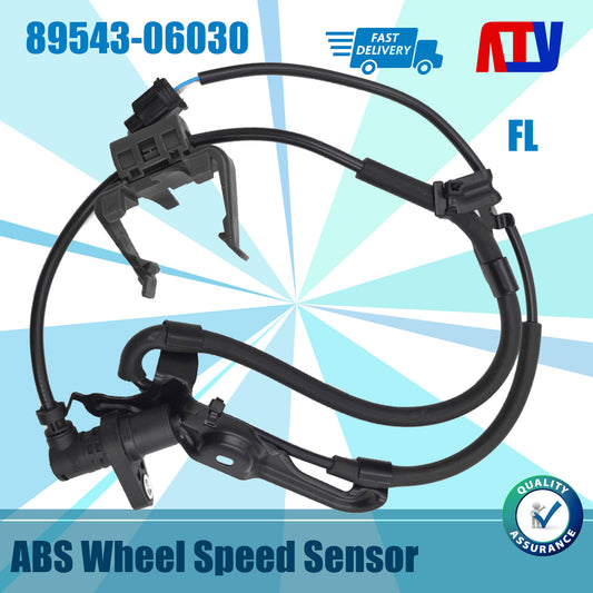 Front Left ABS Wheel Speed Sensor 89543-06030 Fits For 01-10 for Toyota for Avalon for Camry