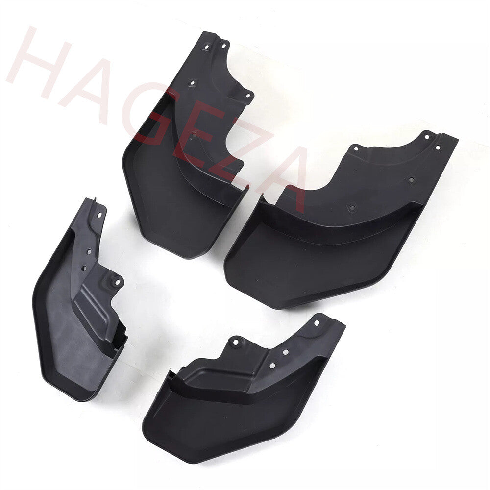 Black Mud Flaps Splash Guards Mudguard Cover For Toyot@ for Land Cruiser LC250 2024+