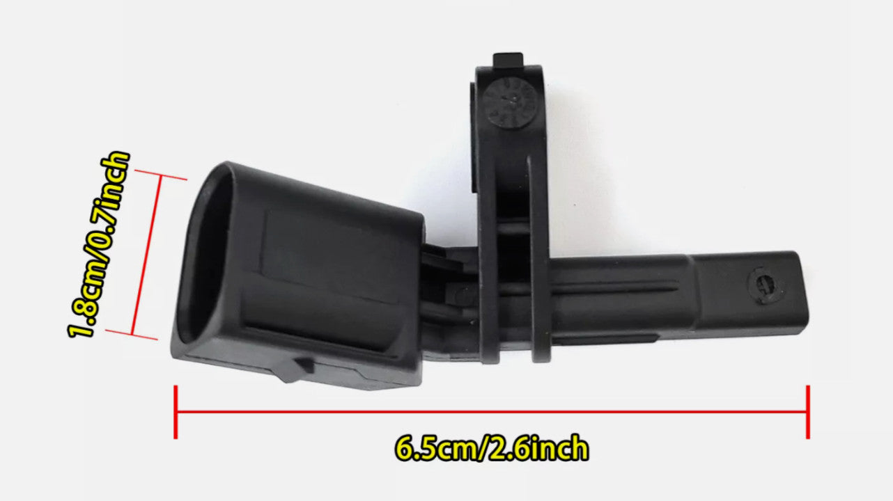 2PC Front ABS Wheel Speed Sensor for Jetta for Golf GTI for Passat for Audi A3 Q3 for Skoda for Seat