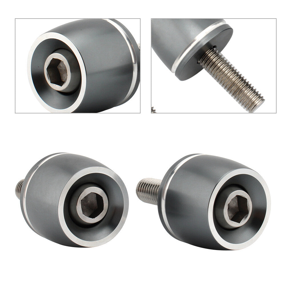 Handle Bar Hand Grip Ends Grip Cap Plug Fit for BMW R9T RNineT R 18 Classic Titanium