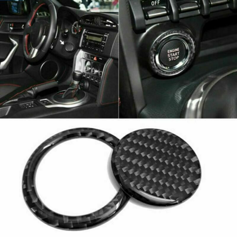 9PCS Carbon Fiber Interior Trim Cover Fit for Toyota 86 2013-2017