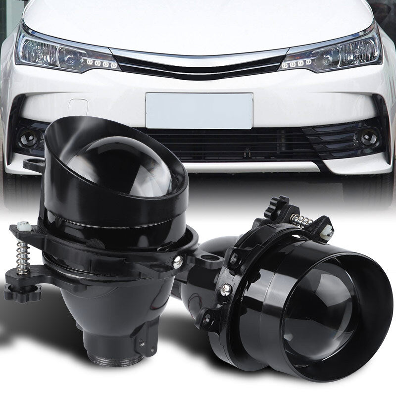 2X 3.0 Fog Lights Bi Xenon Projector Lens for Toyota for Corolla for Camry Yaris Prius