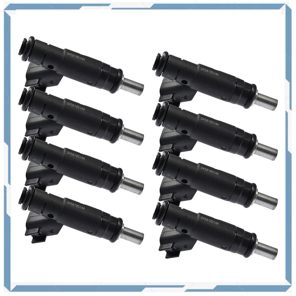 8X Fuel Injectors for 05-07 for Chrysler 300 for Dodge for Jeep 5.7L V8 04591851AA FJ731 New