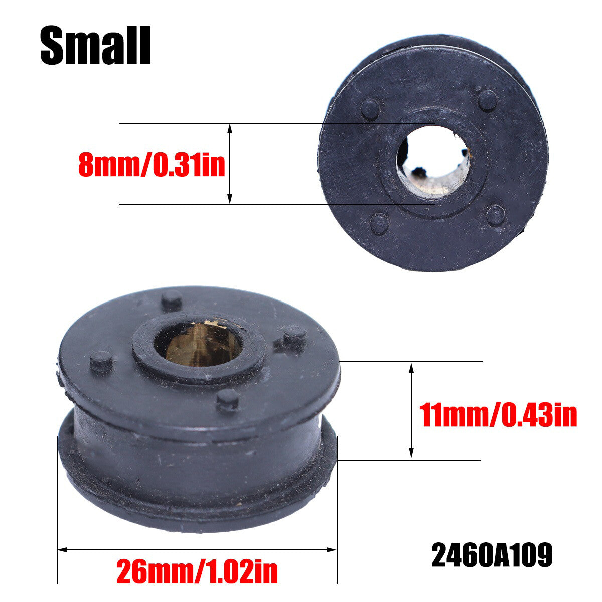 Manual Transmission Gear Shift Cable Linkage End Bushing for Hyundai Getz 02-11