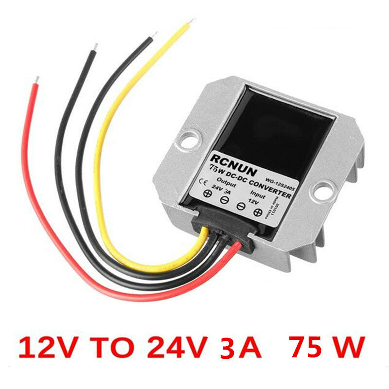 Car DC Step-down Power Converter 12V to 24V Buck Regulator Voltage Transformer