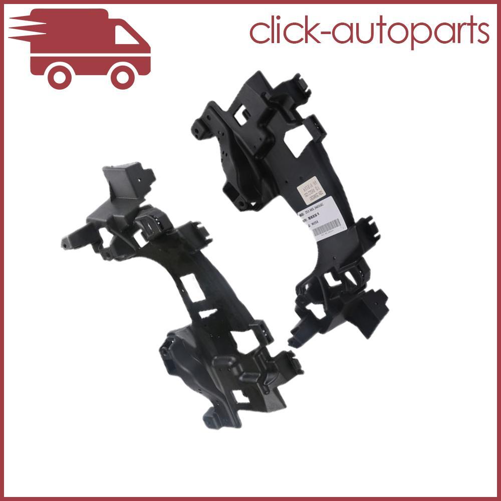 2x Rear Bumper Tailpipe Bracket Left Right for 2016-2018 for Mercedes GLC300 Black