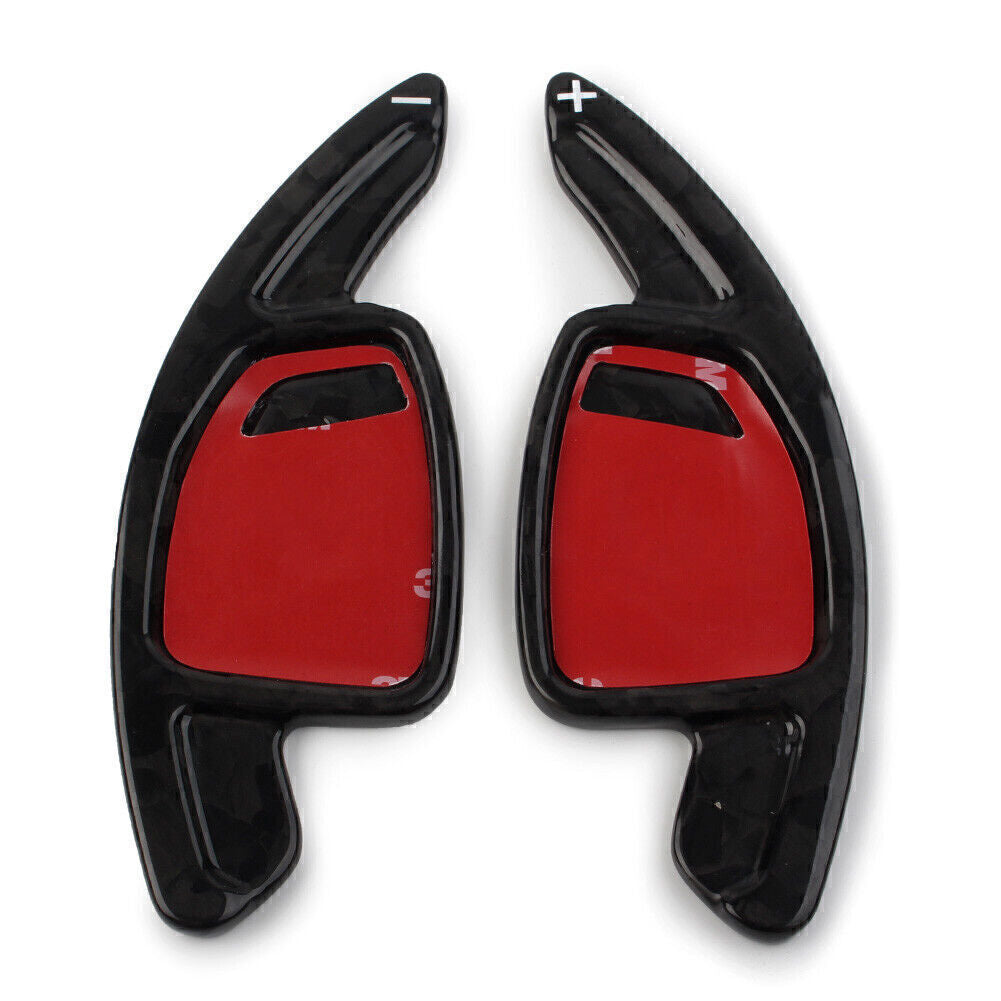 Carbon Fiber Steering Wheel Shift Paddle Fit for Audi RS4 RS5 RS7 RS6 Forged Pattern