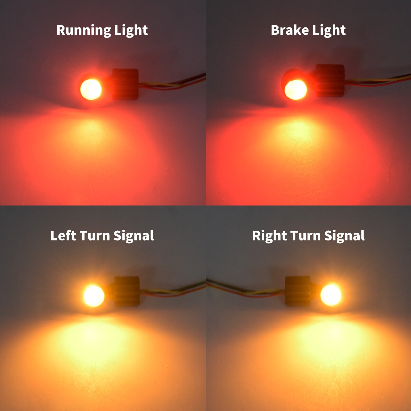 Motorcycle Super for Mini Light Indicator Running Brake Turn Signal Fit for Harley