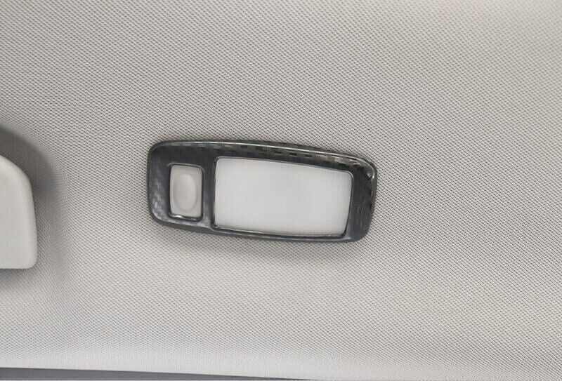 Rear Reading Lamp Frame Cover Trim for Nissan Altima 2019-22 Steel Carbon Fiber