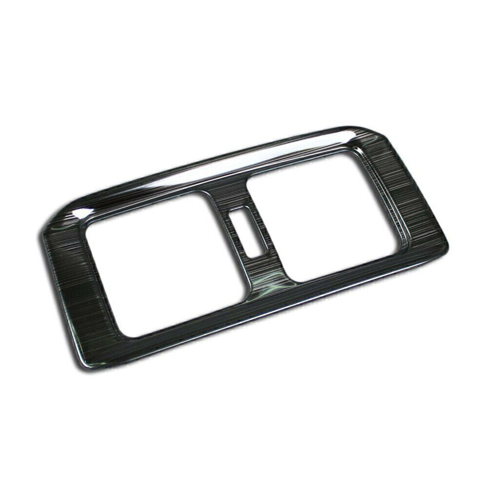 Rear Air Condition Vent Outlet Cover Trim Black Titanium for Toyota RAV4 2019 20