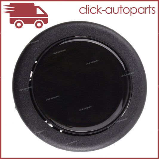 Black Plastic Universal Car Horn Button Car Steering Wheel Center Cap Lid