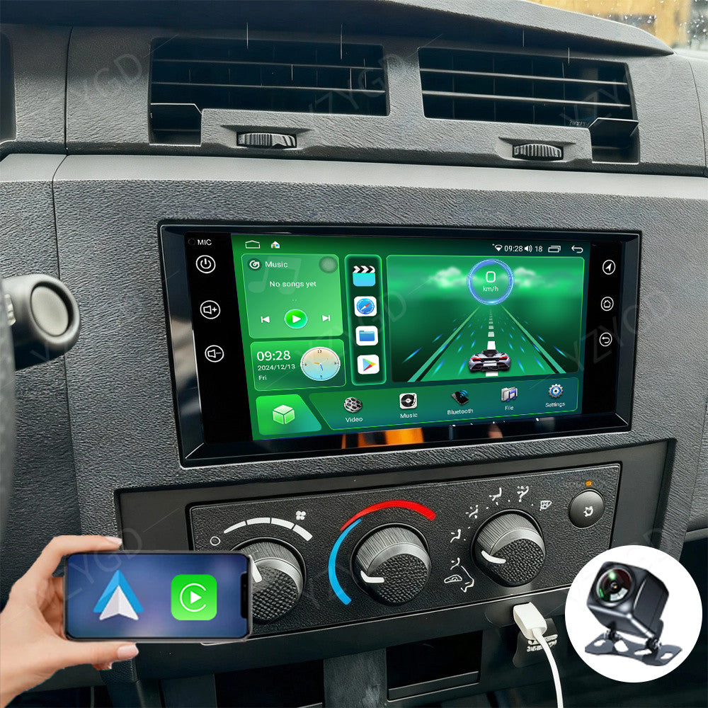 7Android 14 Carplay for Dodge Dakota 2005-2011 Car Stereo Radio GPS Navi Wifi