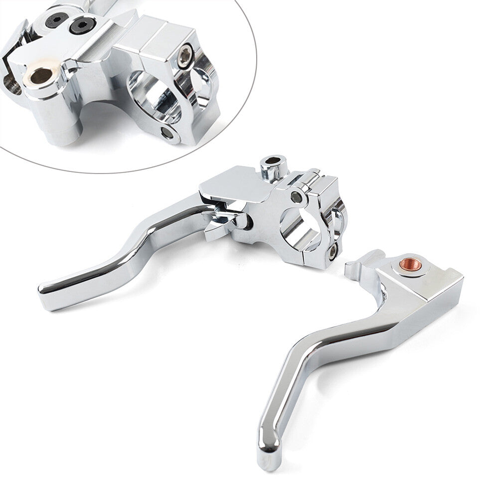 2 Figer Easy Pull Clutch Lever Brake Clutch lever FIT for Harley Dyna Sportster