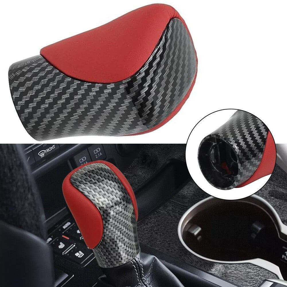 Red Carbon Gear Shift Knob for Lexus for ES -350 GS GX460 IS300 NX300 RC RX350