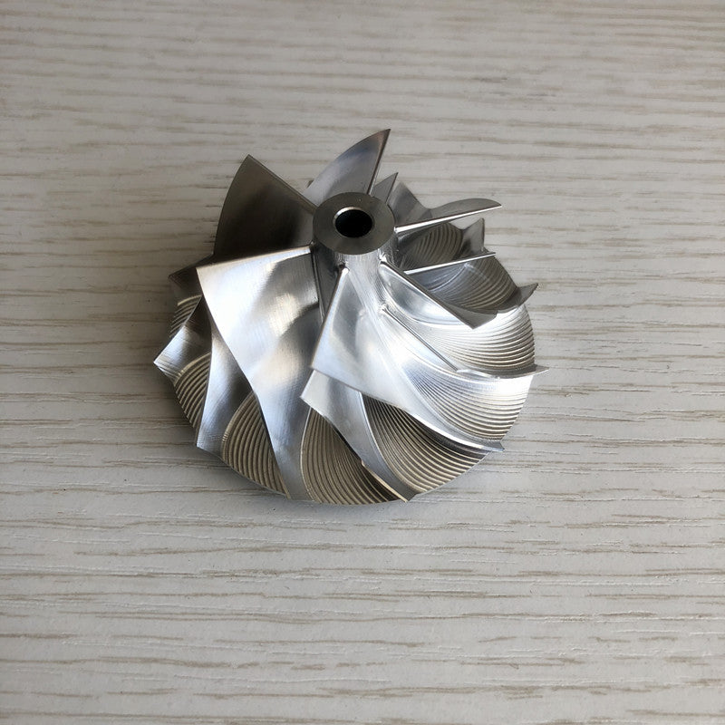 GT15-25 44.39/60.01 mm 6+6 blade performance billet compressor wheel suitable for Q7