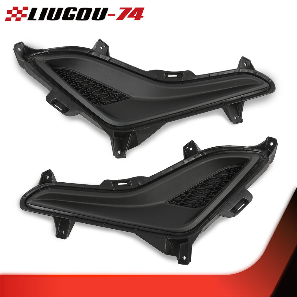 One pair of front fog light covers, suitable for the 2014-2016 for Hyundai for Elantra .