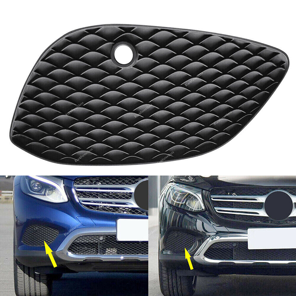 Fits for Mercedes-Benz 2016-2019 GLC300 Front Right Hood Bumper Mesh Grille Grill