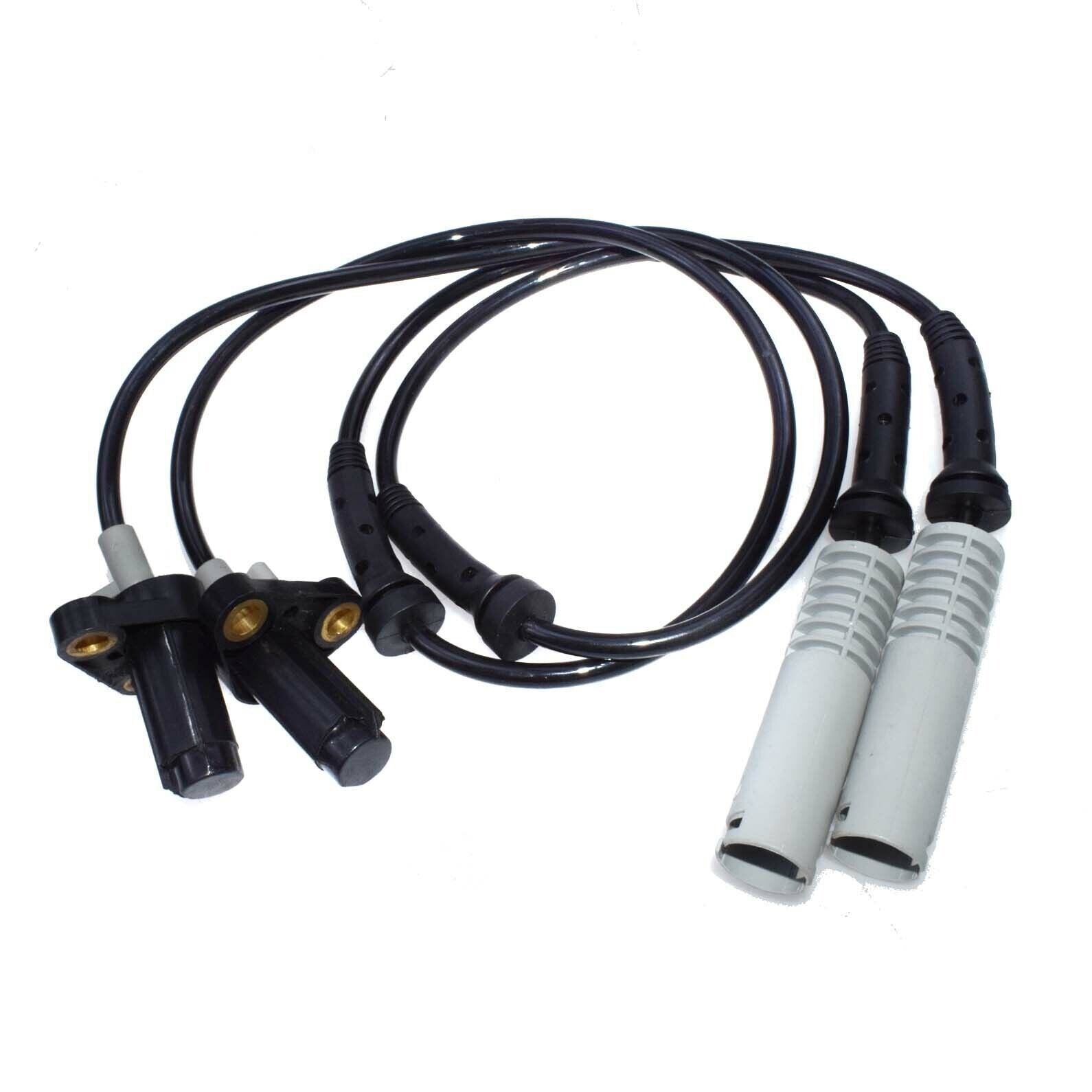 for BMW 528i 540i 34521182159 Set of 2 Front LH RH Wheel ABS Speed Sensor NEW