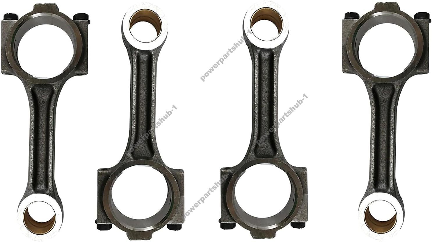 4pcs 129900-23000 Connecting Rod for Yanmar 4TNV98 4TNV98C-NJSL Engine Forklift