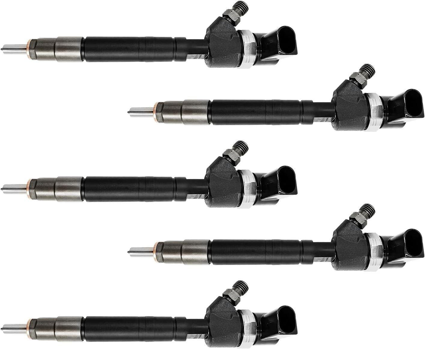 5X Diesel Fuel Injector for Freightliner for Dodge Sprinter 2500/3500 OM647 2.7L